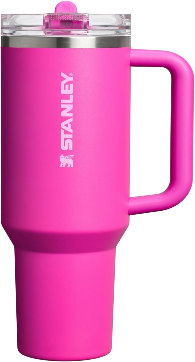 STANLEY Quencher ProTour Flipstraw Tumbler, 40 oz, Peach Rose