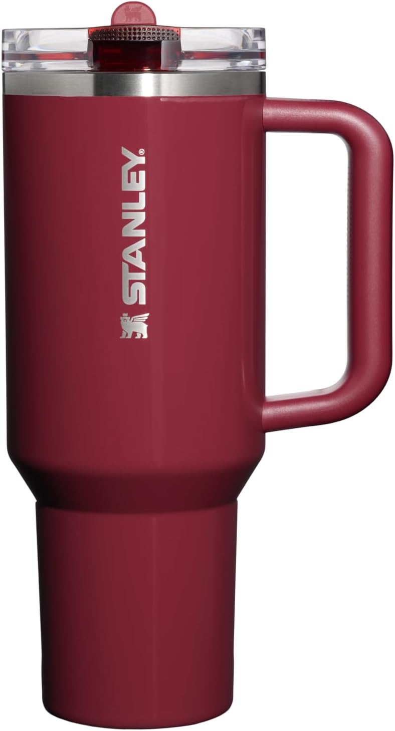 STANLEY Quencher ProTour Flipstraw Tumbler, 40 oz, Peach Rose