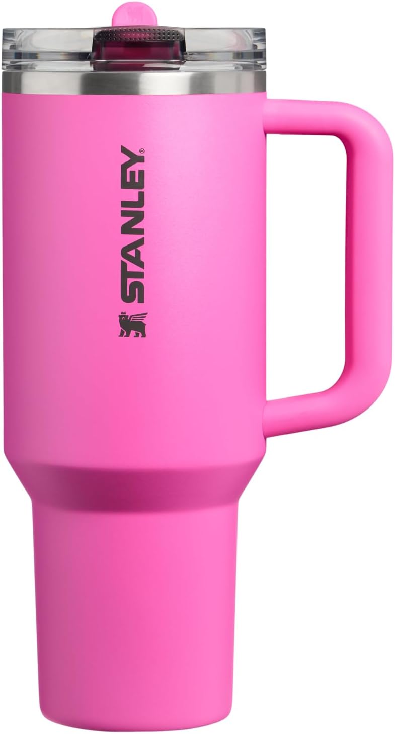 STANLEY Quencher ProTour Flipstraw Tumbler, 40 oz, Peach Rose