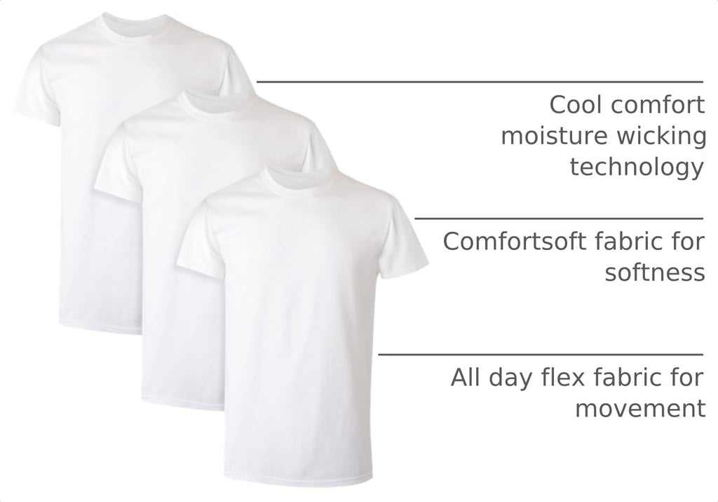 Hanes Men's Undershirt Packs,
