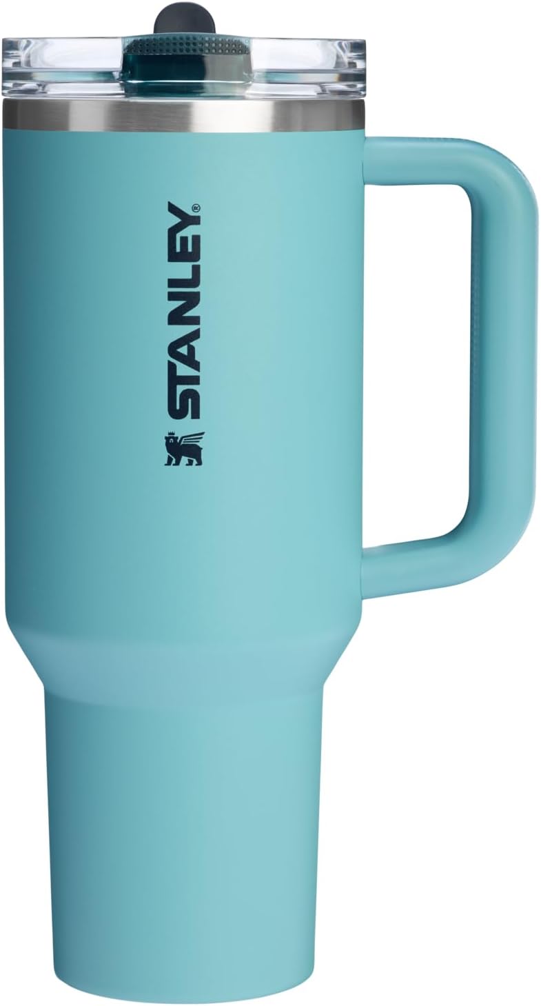 STANLEY Quencher ProTour Flipstraw Tumbler, 40 oz, Peach Rose