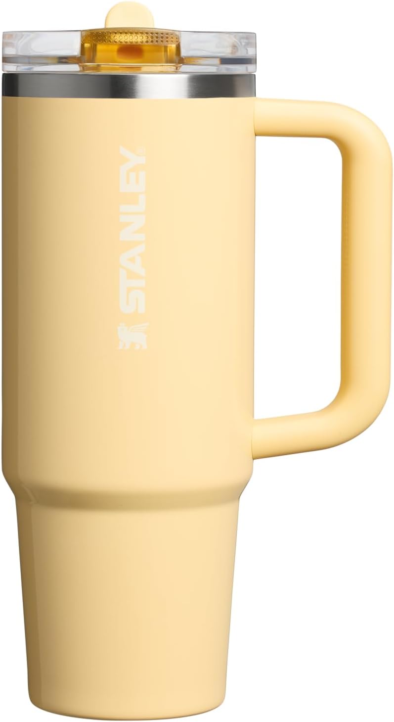 STANLEY Quencher ProTour Flipstraw Tumbler, 40 oz, Peach Rose
