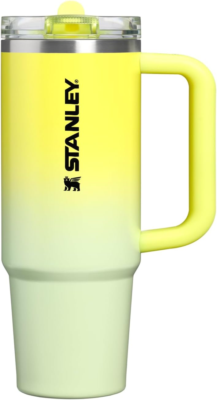 STANLEY Quencher ProTour Flipstraw Tumbler, 40 oz, Peach Rose