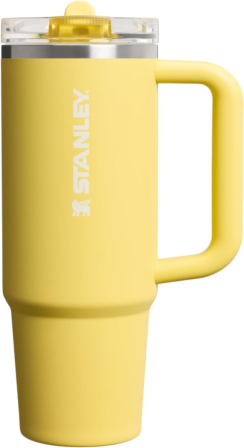 STANLEY Quencher ProTour Flipstraw Tumbler, 40 oz, Peach Rose