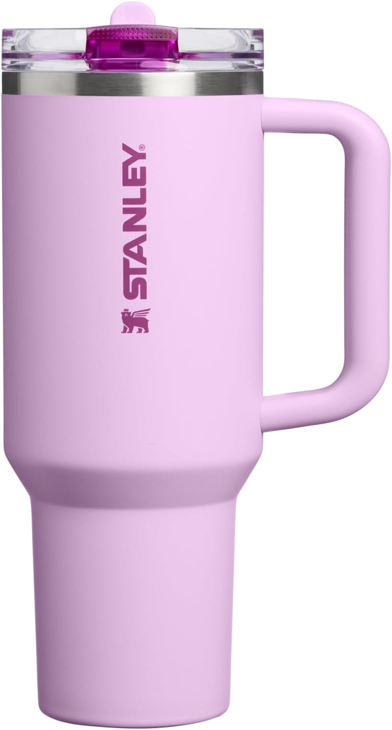 STANLEY Quencher ProTour Flipstraw Tumbler, 40 oz, Peach Rose