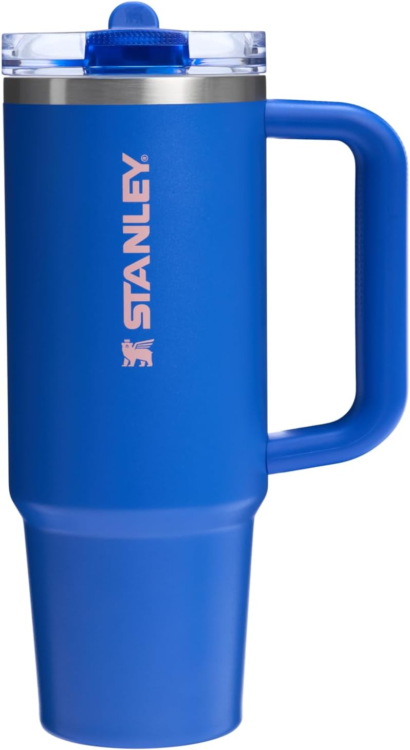 STANLEY Quencher ProTour Flipstraw Tumbler, 40 oz, Peach Rose