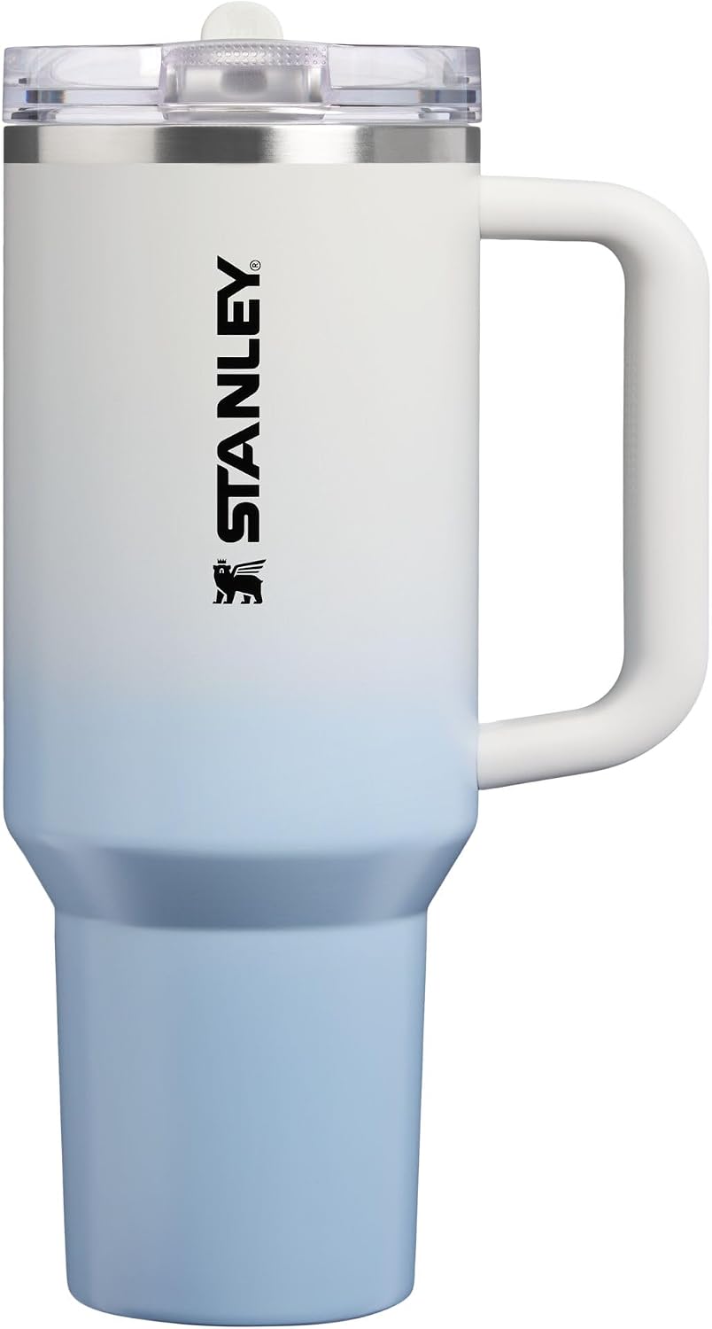 STANLEY Quencher ProTour Flipstraw Tumbler, 40 oz, Peach Rose