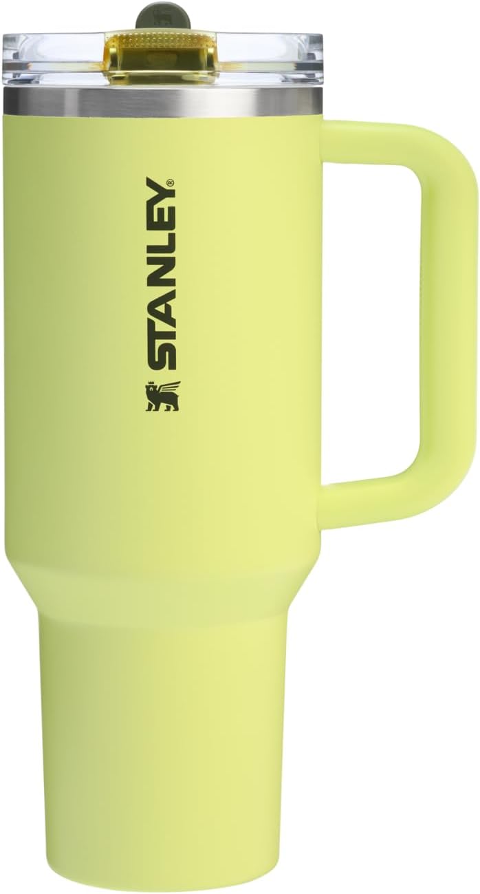 STANLEY Quencher ProTour Flipstraw Tumbler, 40 oz, Peach Rose