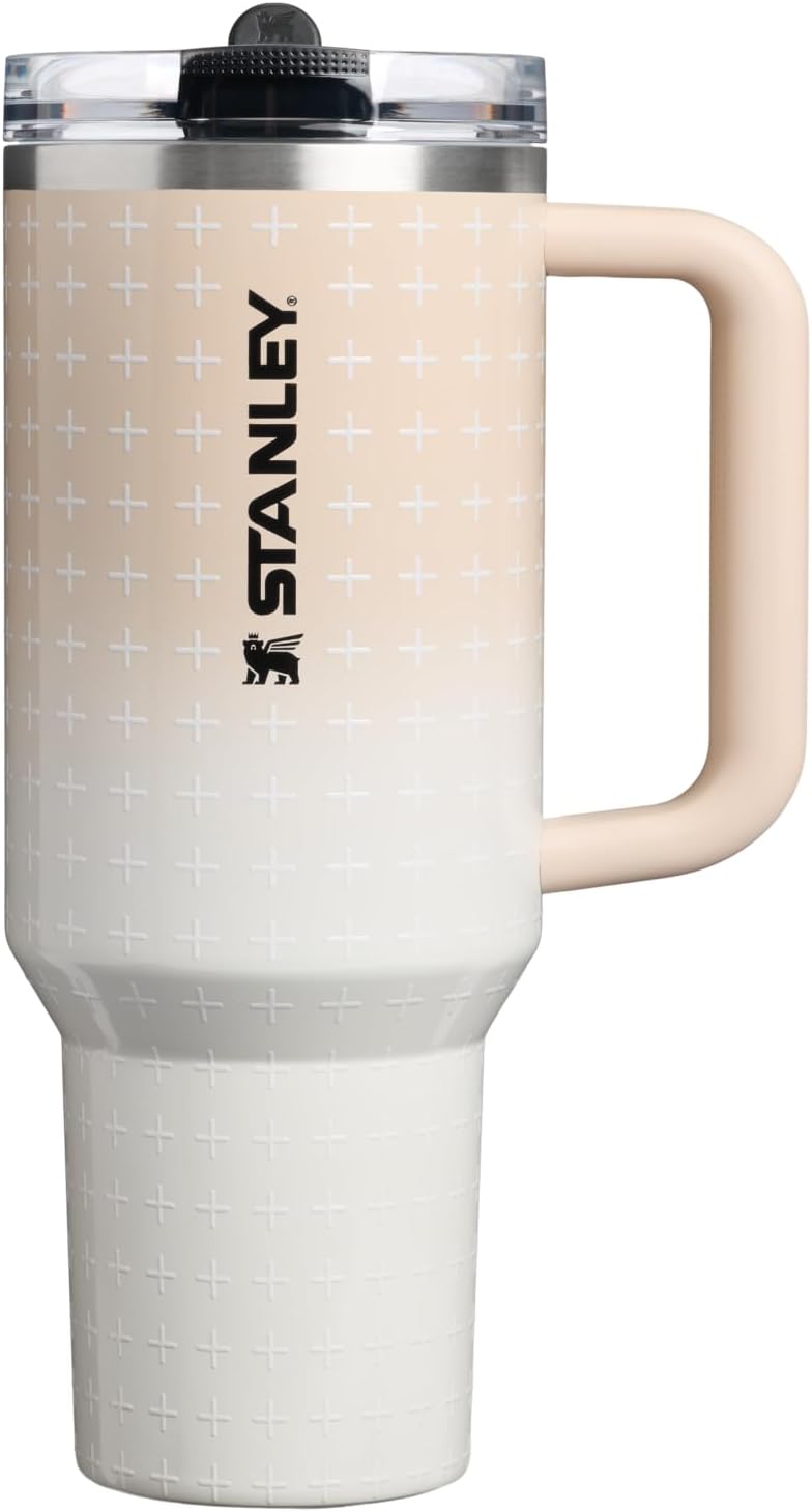 STANLEY Quencher ProTour Flipstraw Tumbler, 40 oz, Peach Rose