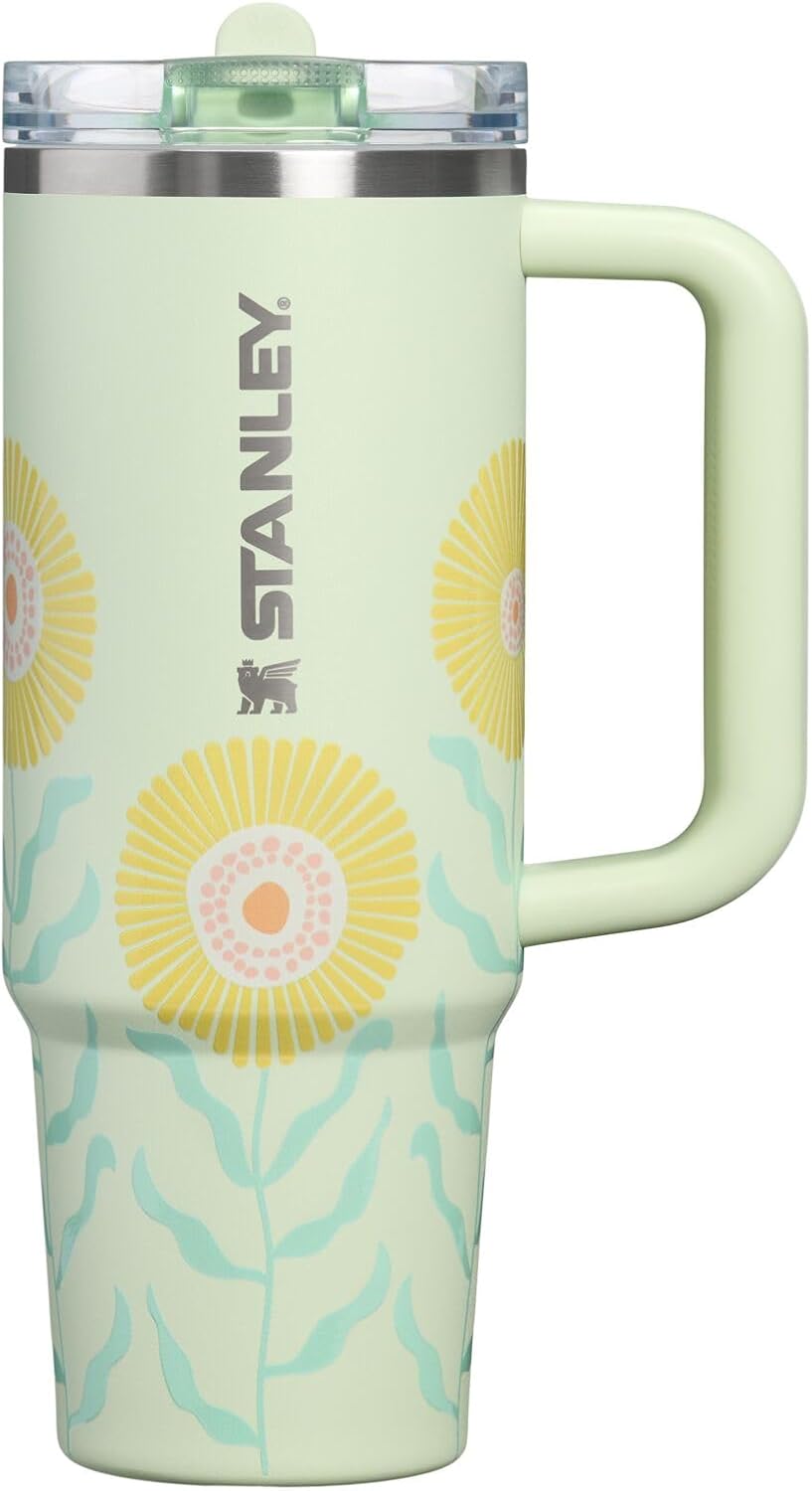 STANLEY Quencher ProTour Flipstraw Tumbler, 40 oz, Peach Rose