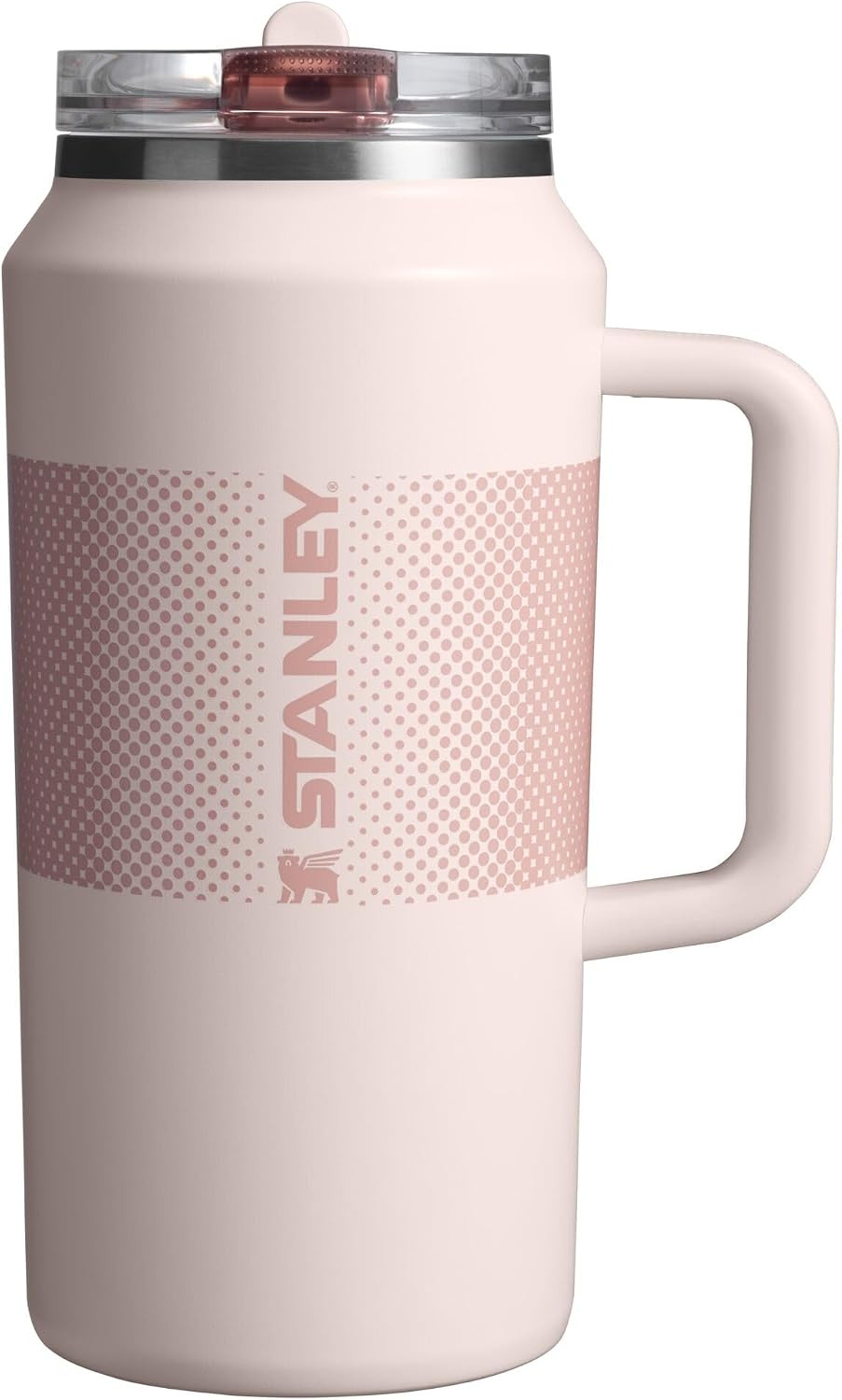 STANLEY Quencher ProTour Flipstraw Tumbler, 40 oz, Peach Rose
