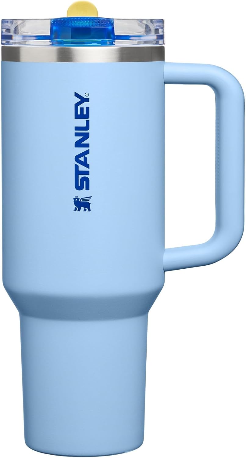 STANLEY Quencher ProTour Flipstraw Tumbler, 40 oz, Peach Rose