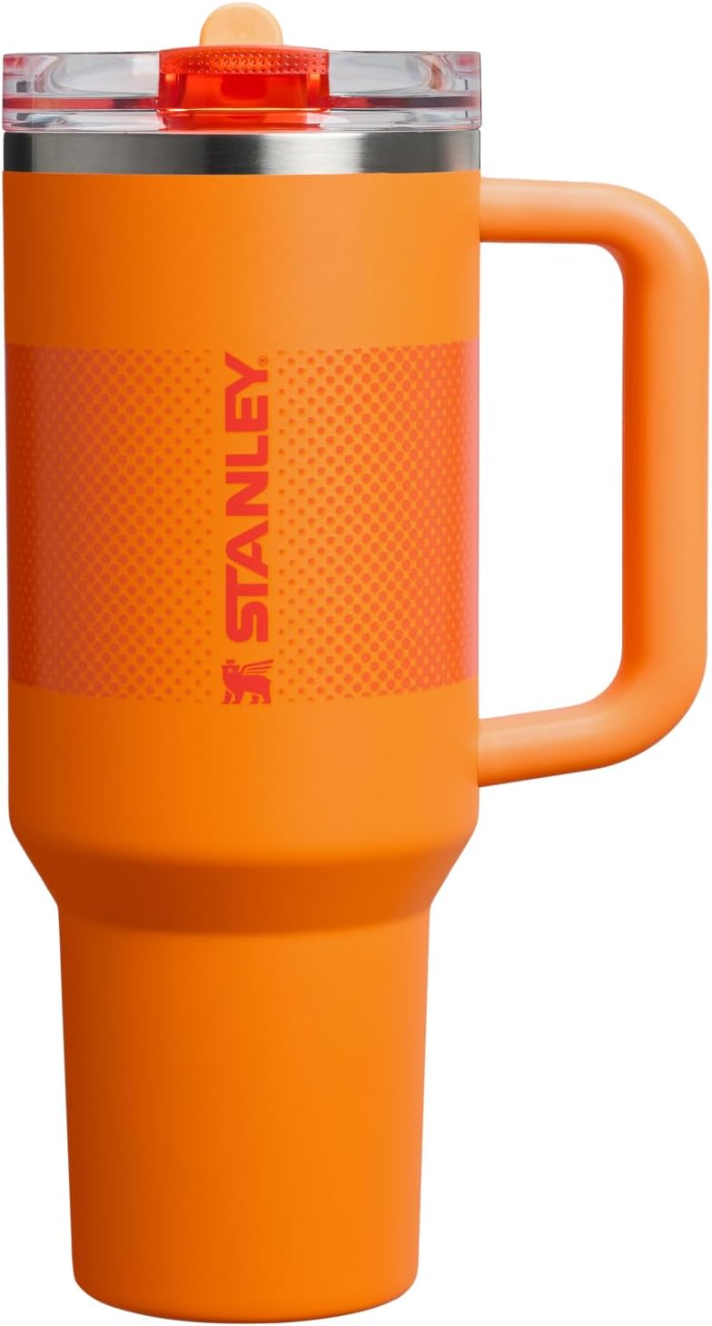 STANLEY Quencher ProTour Flipstraw Tumbler, 40 oz, Peach Rose
