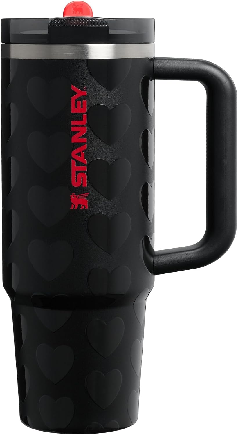 STANLEY Quencher ProTour Flipstraw Tumbler, 40 oz, Peach Rose
