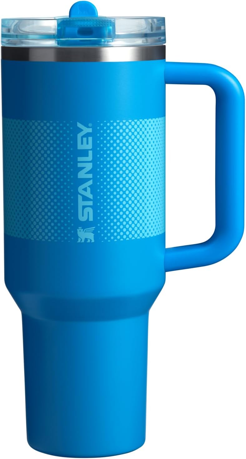 STANLEY Quencher ProTour Flipstraw Tumbler, 40 oz, Peach Rose