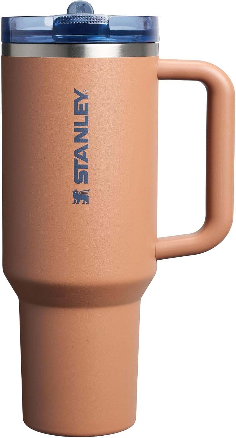 STANLEY Quencher ProTour Flipstraw Tumbler, 40 oz, Peach Rose