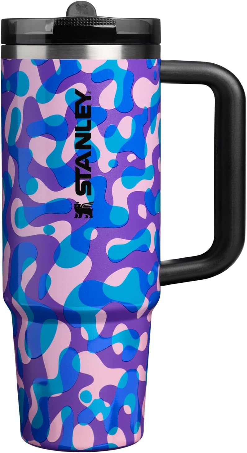 STANLEY Quencher ProTour Flipstraw Tumbler, 40 oz, Peach Rose