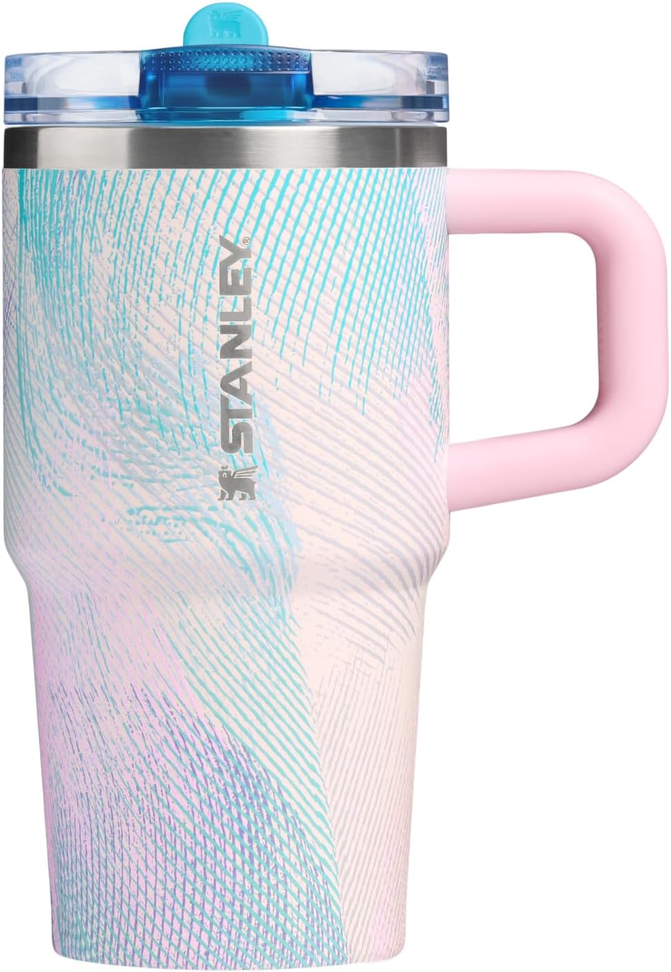 STANLEY Quencher ProTour Flipstraw Tumbler, 40 oz, Peach Rose