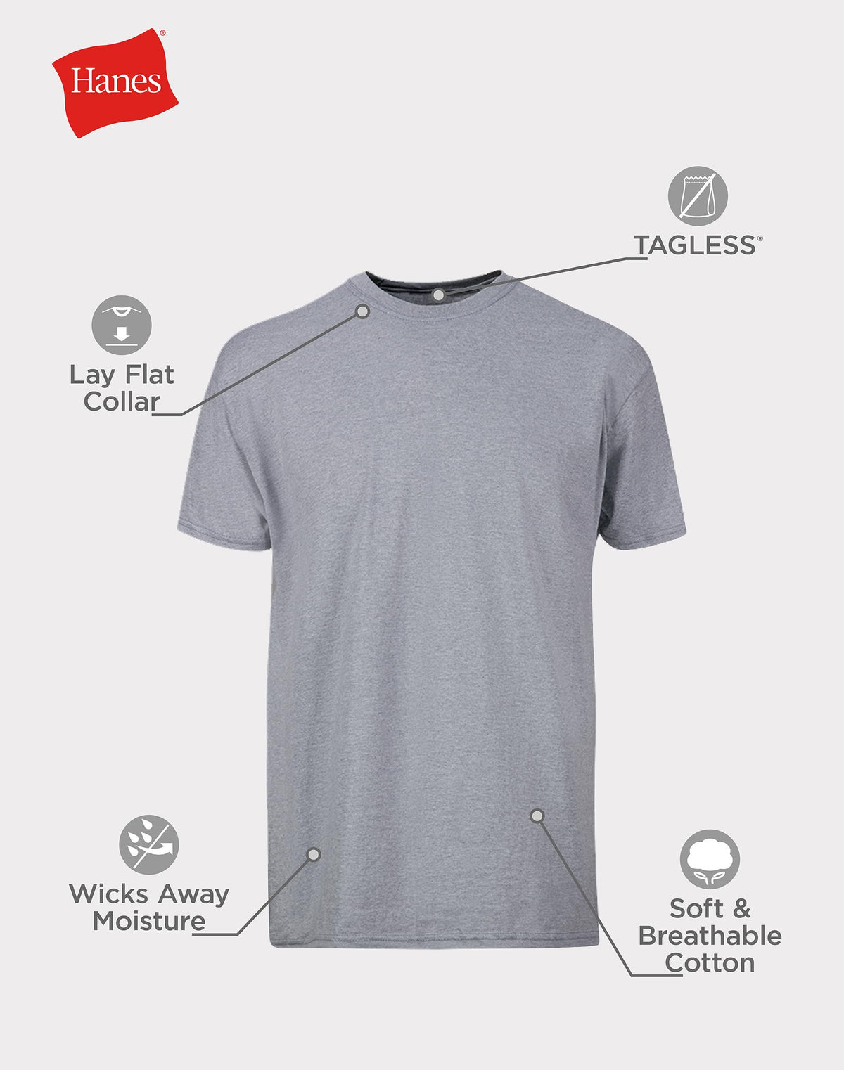 Hanes Men's Undershirt Packs,
