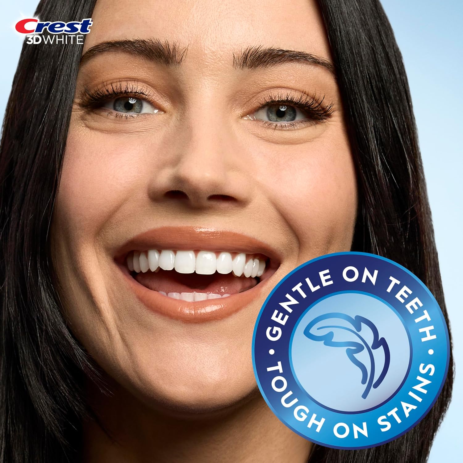 Crest 3DWhitestrips Sensitive White At-Home Teeth Whitening Kit, 18 Treatments, Gently Removes 15 Years of Stains