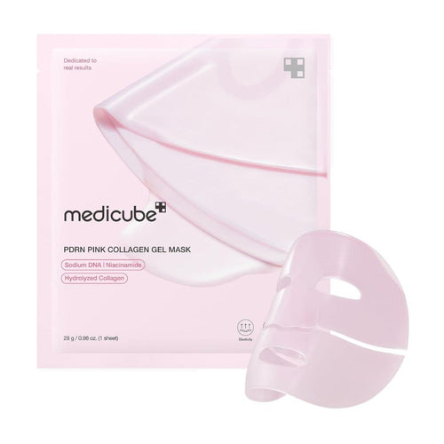 4 PCS Medicube PDRN Pink Collagen Gel Mask