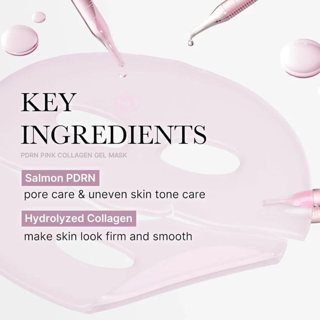4 PCS Medicube PDRN Pink Collagen Gel Mask