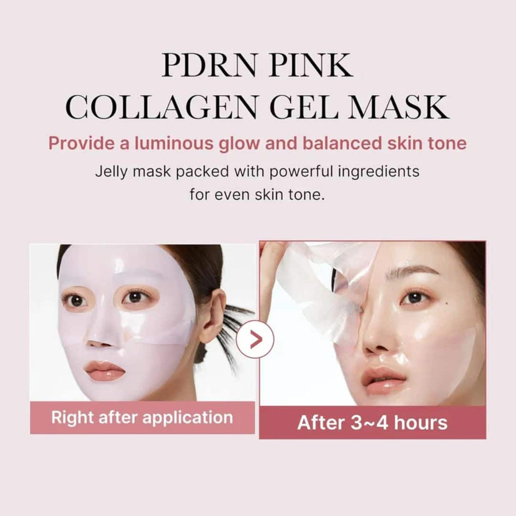 4 PCS Medicube PDRN Pink Collagen Gel Mask
