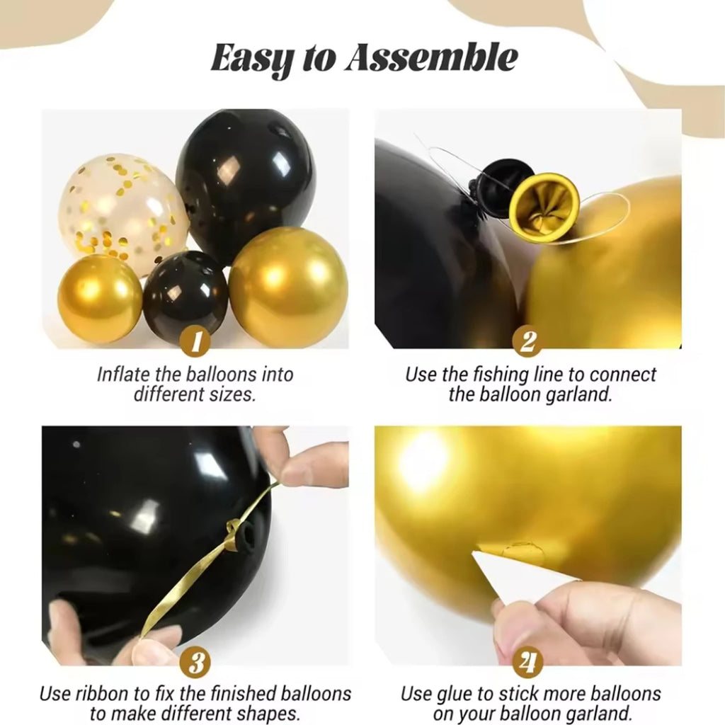 Balloons Kit For Wedding Birthday Family Party