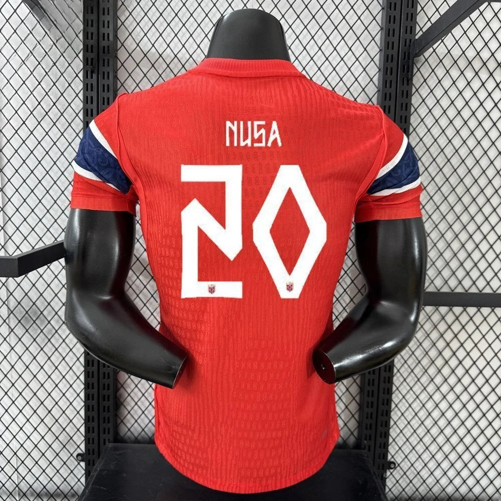 Unisex Football Jersey Haaland Odegaard